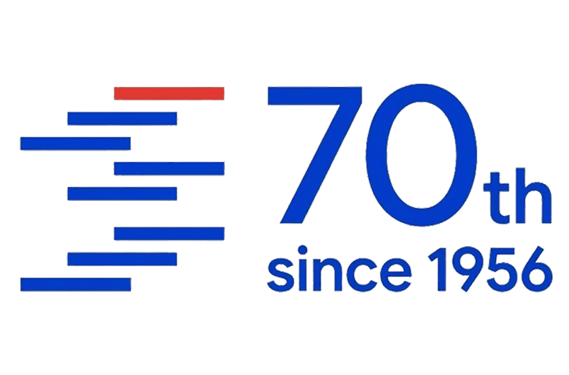 最終選考作品の70周年記念ロゴ
